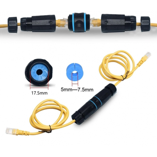 Роз'єм герметичний SZC-23 RJ45 - SnabHelp